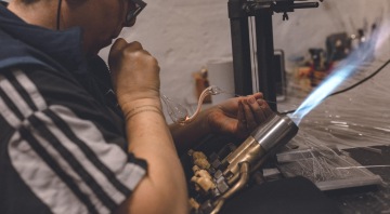 vánoční ozdoby výroba