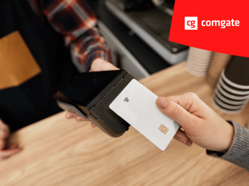 platba kartou na terminálu