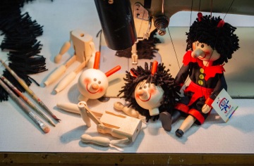 loutky Mašek výroba