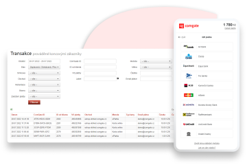 Aktivace platební brány Comgate