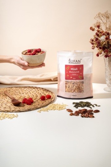 Malinové müsli Šufan